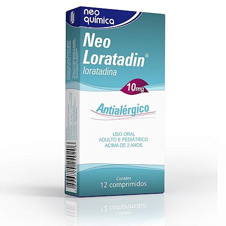 Neo loratadin 10mg 12 comprimidos