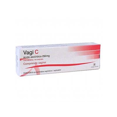 Vagi c 250mg 6 comprimidos vaginal + 1 aplicador
