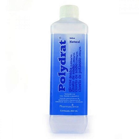 Polydrat com 450ml sabor natural
