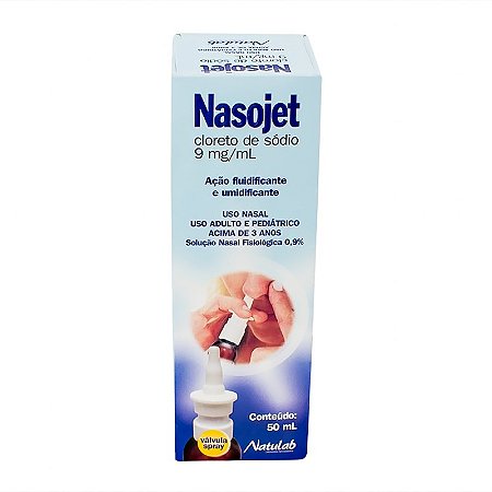 Nasojet 9mg solucao nasal 50ml