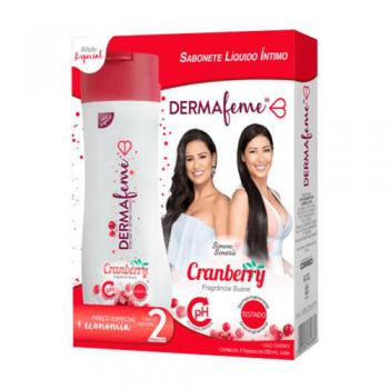 Sab intimo-dermafeme kit cranberry 2un 200ml