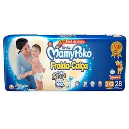 Mamypoko fralda-calca tamanho xxg