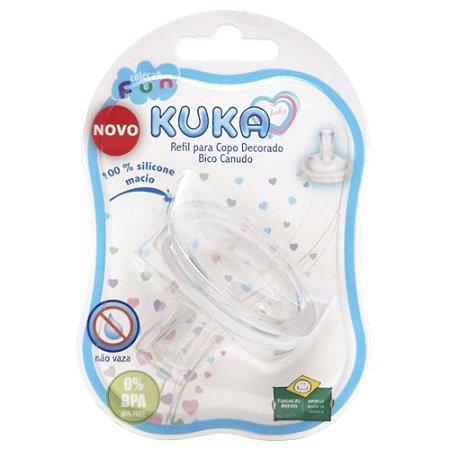 Kuka Copo P/refil Canudo Fun (novo)