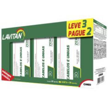 LAVITAN HAIR LEVE 3 PAGUE 2 60 CAPS + 30 CAPS