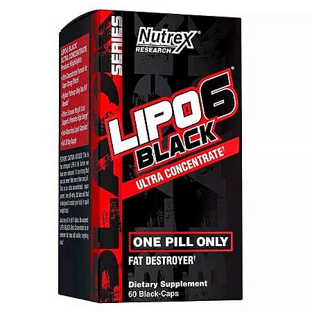 Lipo 6 Black Ultra Concentrado C/60caps