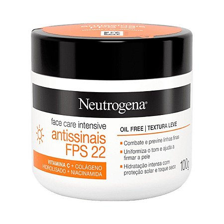 Neutrogena Antissinais Vit C Fps22 100g