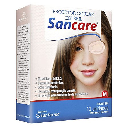 Sancare Protetor Ocular Esteril (m) C/10unid