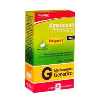 SIMETICONA 40MG 20CP GN BIO