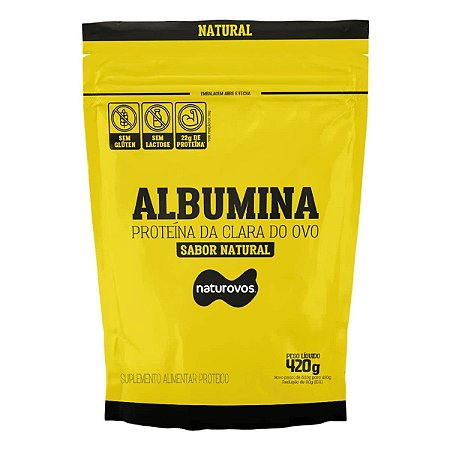 ALBUMINA CLARA DE OVO NATURAL 420 GR