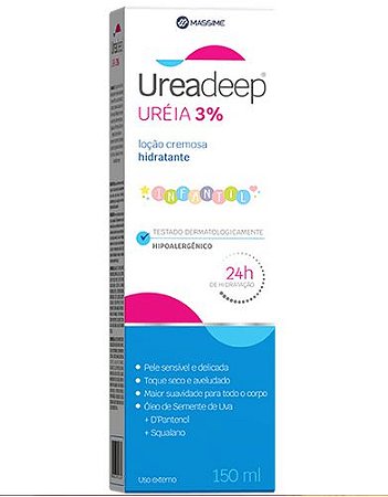 Ureadeep 3por Cento Infantil Locao Hid 150ml