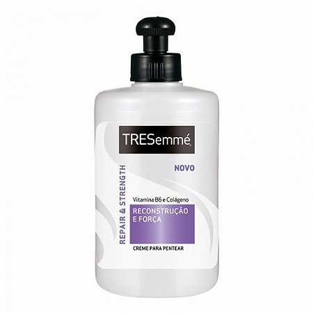 Creme pentear Tresemmé reconstrução e força