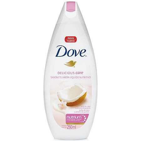 Sabonete Líquido Dove Leite de Coco 250ml