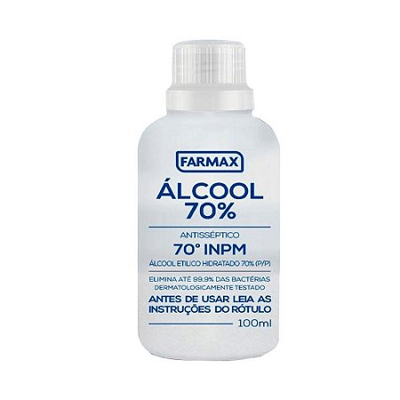 ALCOOL 70 FARMAX 100ML