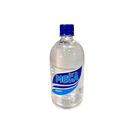 ALCOOL EM GEL 500ML MEGA PUMP