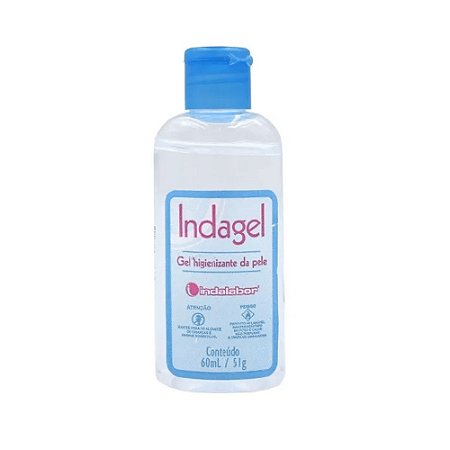 ALCOOL EM GEL 60ML INDAGEL