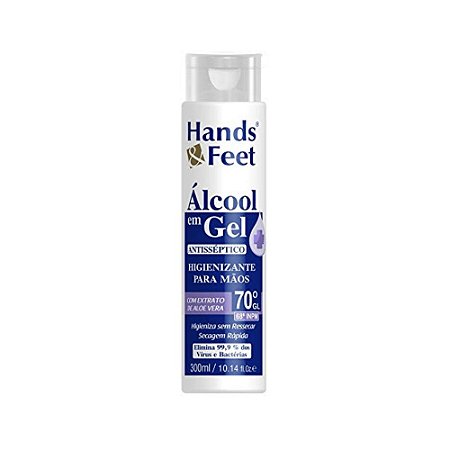 ALCOOL EM GEL HIG.P/MAOS 300G