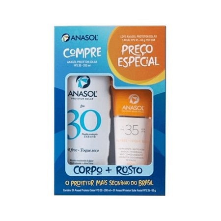 ANASOL KIT FPS30 200ML+FACIAL FPS35 60G