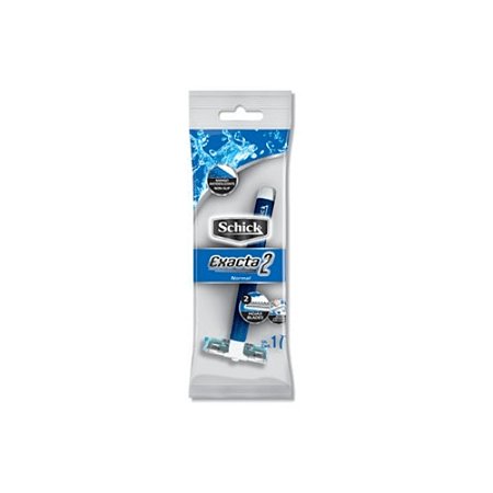 APAR.BARBA SCHICK EXACTA 2 NORMAL 1UNID. AZUL