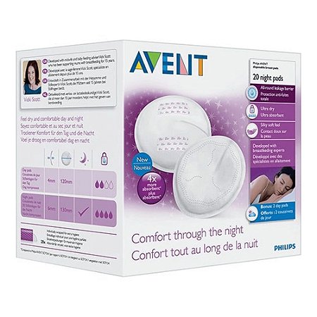 AVENT ABS P/SEIOS NOTURNO C/20UN(SCF253/20)