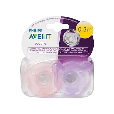 AVENT CHUP(SCF194/02) 0-3M ROSA/ROXO