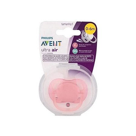 AVENT CHUP(SCF445/10) ULTRA AIR 0-6M ROSA