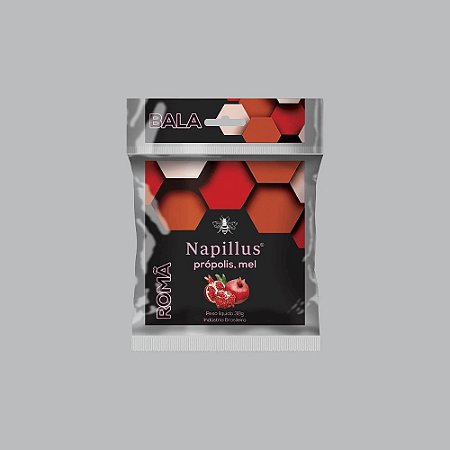 BALA ROMA MEL/PROPOLIS C/10UNID