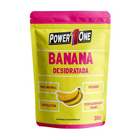 BANANA DESIDRATADA 30G (POWER ONE)