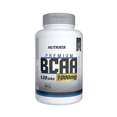 BCAA 1000MG C/120 TABS NUTRATA