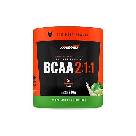 BCAA 2:1:1 PREMIUM 210G LIMAO C/HORTELA