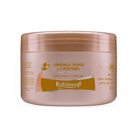 Bothânico Hair Camomila, Manga & D'Pantenol Máscara 250g