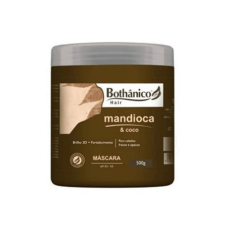 BOTHANICO MASC MANDIOCA E COCO 500ML