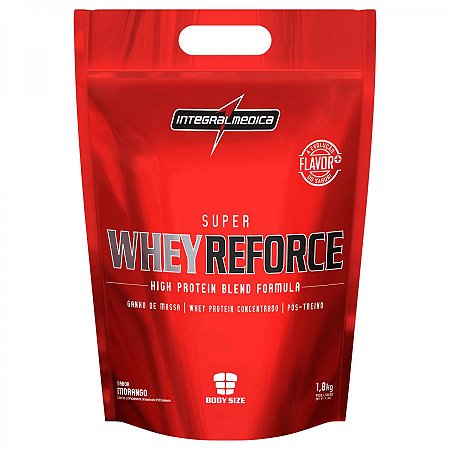 BS WHEY REFORCE SACO MORANGO C/1,8 KG