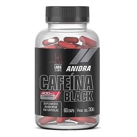 Cafeina Black 400mg C/60caps