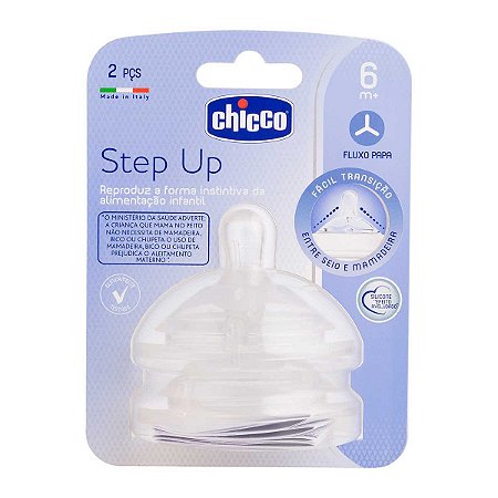 Chicco Bico Step Up Fluxo Medio 2m+ 2unids