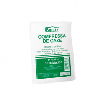 Compressa Farmax 5 Unidades