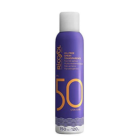 RICOSOL PROTETOR SOLAR SPRAY FPS50 150ML/120G
