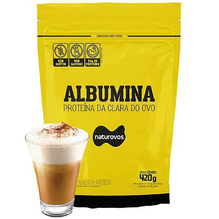 Albumina Clara De Ovo Mocaccino 420 Gr