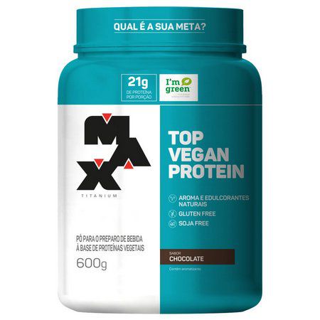 Vegan Protein Chocolate 600g - MAX TITANIUM