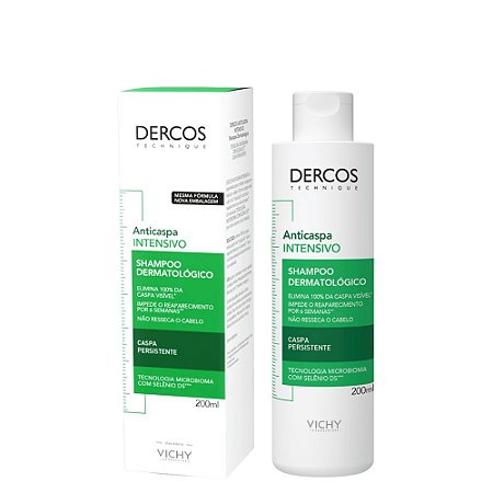 SHAMPOO DERCOS ANTICASPA INTENSIVO VICHY - 200 ML