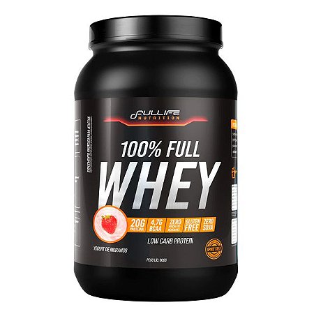 100por Cento Whey Iogurte De Morango 907g