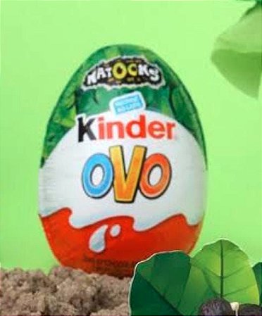 Chocolate Kinder Ovo Surpresas Natoons 20G Com 1