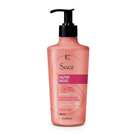 Shampoo Siàge Nutri Rose 400ml