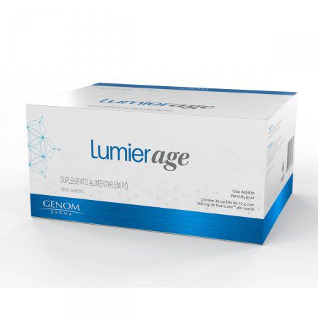 SUPLEMENTO ALIMENTAR EM PÓ LUMIER AGE - 30 SACHÊS DE 12G CADA
