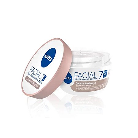 CREME UNIFORMIZADOR FACIAL NIVEA BELEZA RADIANTE PARA PELE NEGRA 100G