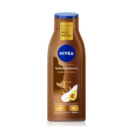 LOÇÃO DEO HIDRATANTE NIVEA BELEZA RADIANTE CUIDADO INTENSO 400ML