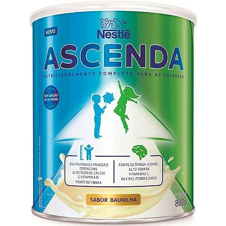 Ascenda Baunilha 800g