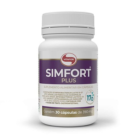 SIMFORT PLUS PROBIÓTICO ALTA CONCENTRAÇÃO VITAFOR 30 CAPS
