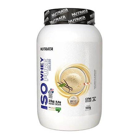 Iso Whey Pure 900g Creme De Baunilha