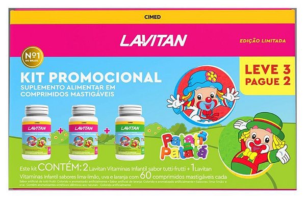 Kit Lavitan Patati Patata Leve 3 Pague 2