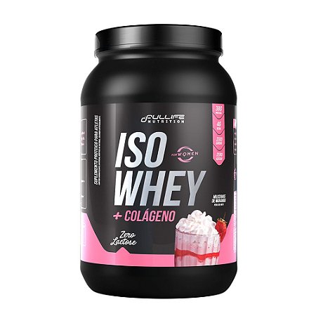 Isowhey For Women Milk. De Morango 907g